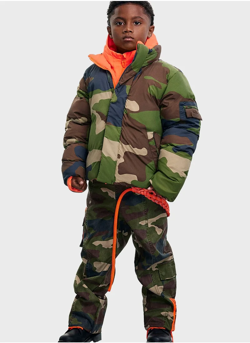 Adidas Ivy Park Kids Nylon Puffer Jacket