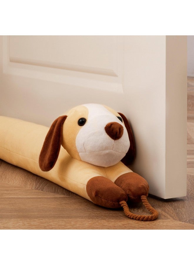 Sunolga 38" Weighted Door Draft Stopper Under Door Noise Air Stopper 2.4Lb, Dog Shape Sound Proof Draft Guard For Doors And Windows - Image 1