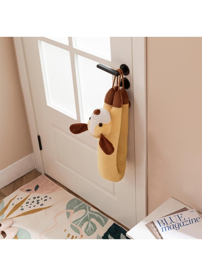 Sunolga 38" Weighted Door Draft Stopper Under Door Noise Air Stopper 2.4Lb, Dog Shape Sound Proof Draft Guard For Doors And Windows - Image 5