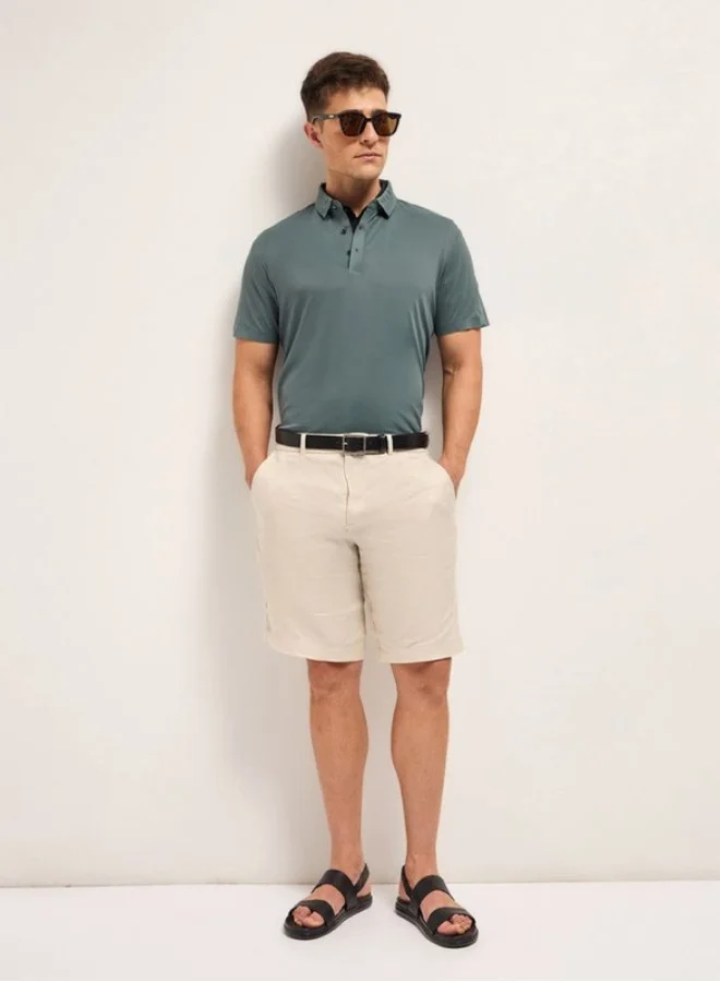 THE BEAR HOUSE Men's Polo Shirt for Casual & Semi-Formal Wear | Classic Collar Neck T-Shirt | Comfortable, Stylish & Versatile for Office, Travel, Outings & Everyday Use
