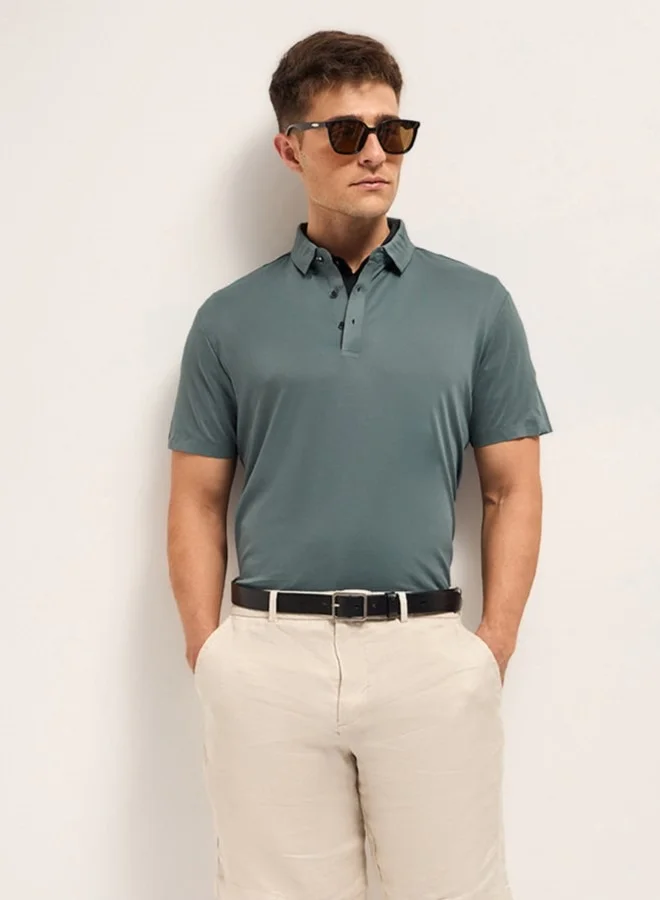 THE BEAR HOUSE Men's Polo Shirt for Casual & Semi-Formal Wear | Classic Collar Neck T-Shirt | Comfortable, Stylish & Versatile for Office, Travel, Outings & Everyday Use