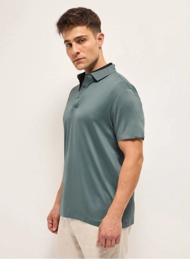 THE BEAR HOUSE  Men's Polo Shirt for Casual & Semi-Formal Wear | Classic Collar Neck T-Shirt | Comfortable, Stylish & Versatile for Office, Travel, Outings & Everyday Use for Men | Best Price UAE