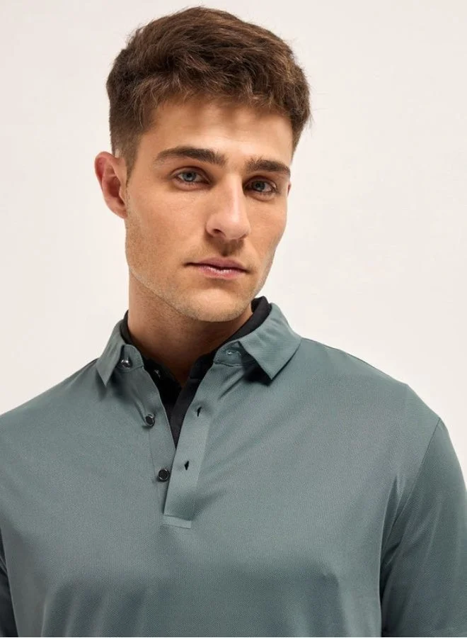THE BEAR HOUSE  Men's Polo Shirt for Casual & Semi-Formal Wear | Classic Collar Neck T-Shirt | Comfortable, Stylish & Versatile for Office, Travel, Outings & Everyday Use for Men | Best Price UAE