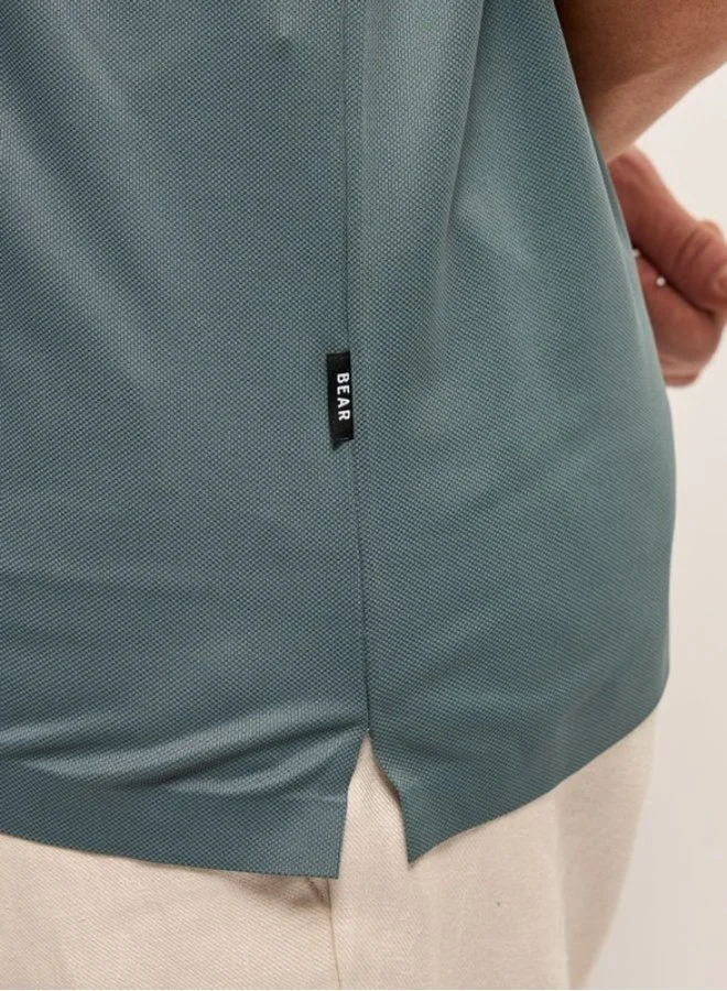 THE BEAR HOUSE  Men's Polo Shirt for Casual & Semi-Formal Wear | Classic Collar Neck T-Shirt | Comfortable, Stylish & Versatile for Office, Travel, Outings & Everyday Use for Men | Best Price UAE