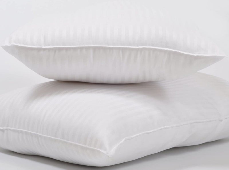 habitat Habitat Rectangular 20x36 Inches Pillow, Set of 2, Bed Mabel Pillows for Sleeping King Size Pillow, Hollow conjugated Pillow Home & Hotel Collection Fluffy Pillows Soft, 2 Pack-White  - Image 1
