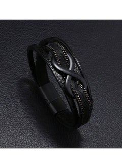 Elegant High Quality Of PU Leather Bracelet For Men