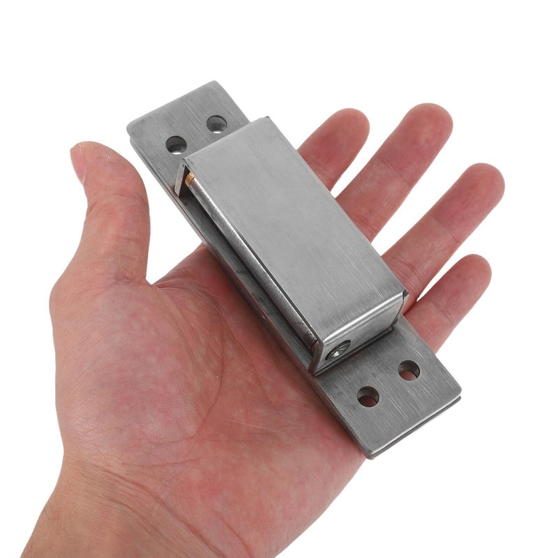 5 Inch Silver Adjustable Concealed Door Hinge for Cabinet Interior Wood Doors - Image 5