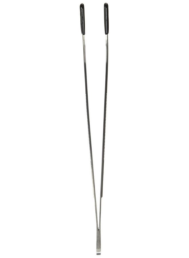 زوو ميد ملقط تغذية بزاوية من الفولاذ المقاوم للصدأ من Zoo Med Labs، مقاس 10 بوصات - Image 1