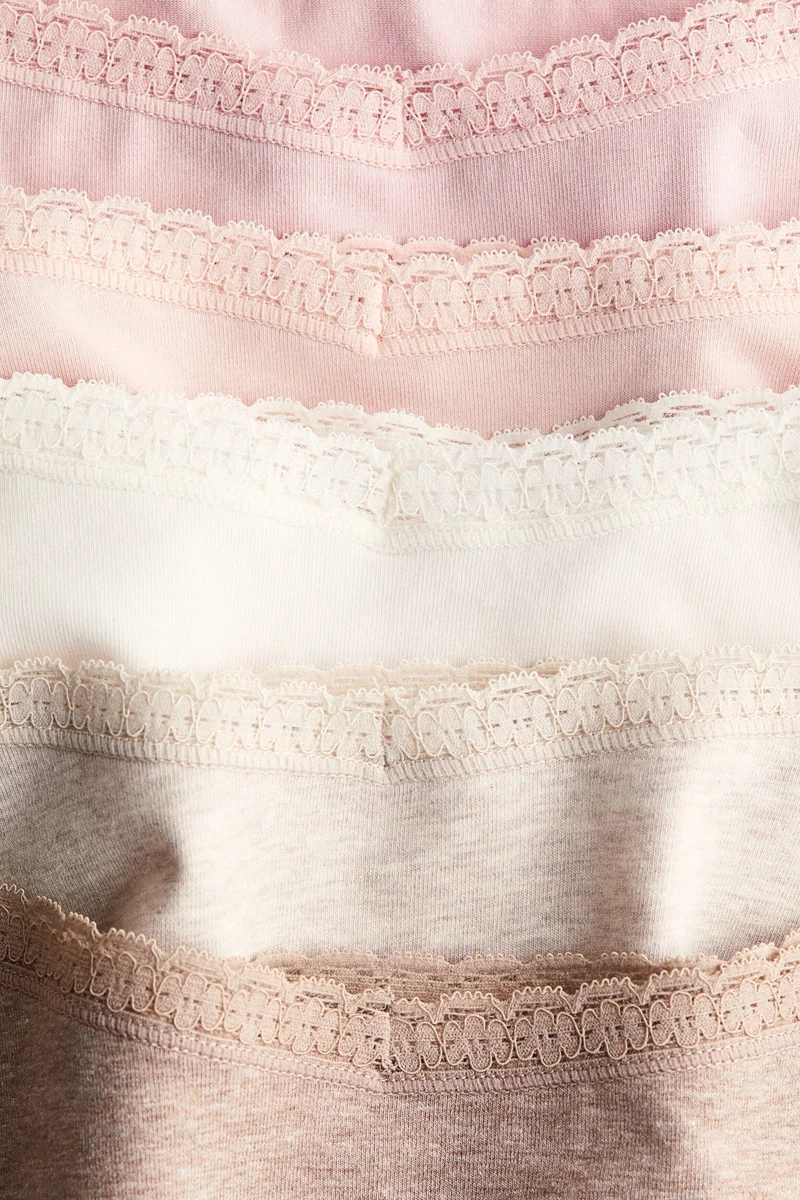 اتش اند ام سراويل داخلية Hipster - عبوة من 5 قطع