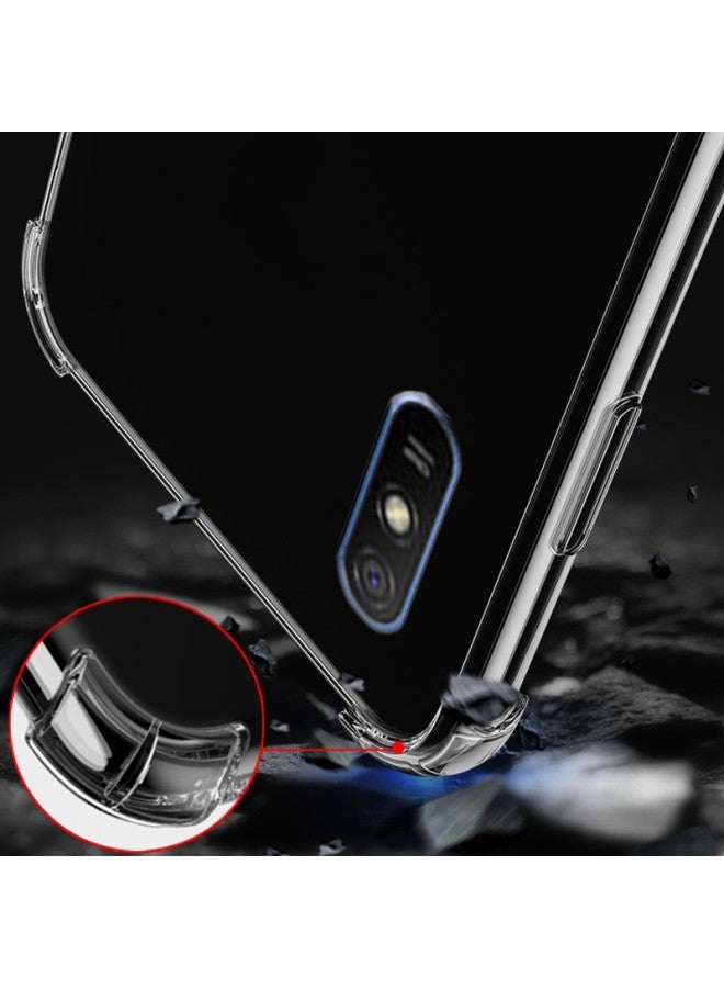 Maikuqi Phone Case For Redmi 9a, Protective Cover, Air Cushion Full Protection, Shockproof, Tpu Soft Shell, Redmi 9a, Fully Transparent - Image 3