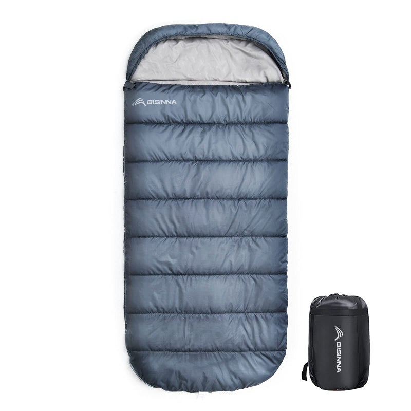BISINNA XXL Sleeping Bag9055x3937 for Big and Tall Adults34 Seasons Plus Size Warm and Comfortable Waterproof Lightweight Sleeping Bag Great for Camping Backpacking Hiking Indoor Outdoor