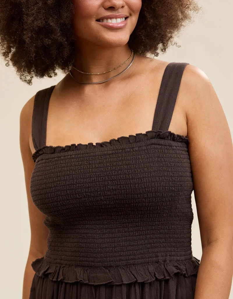 Aerie  Aerie At The Barre Smocked Dress for Women | Best Price UAE
