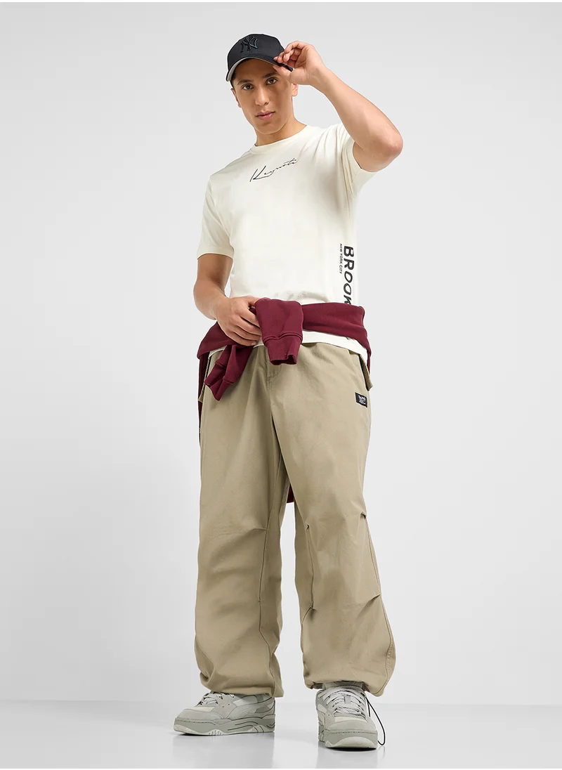Seventy Five Basics Printed T-Shirt