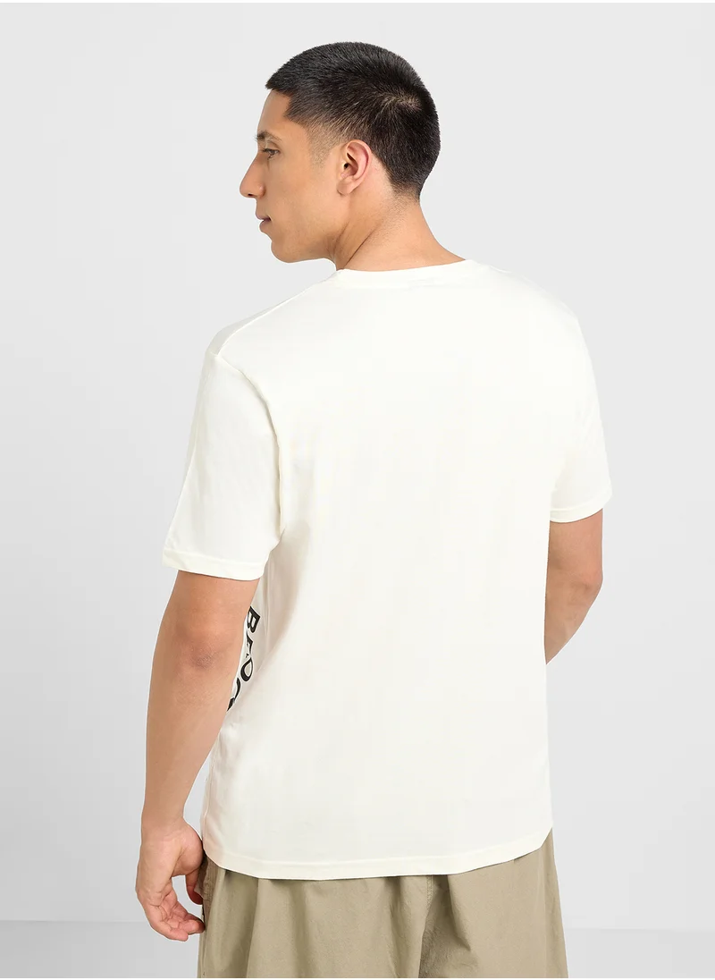 Seventy Five Basics Printed T-Shirt