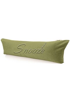 snooze Long Pillowcase Jakared microfiber Dark green  - Image 1