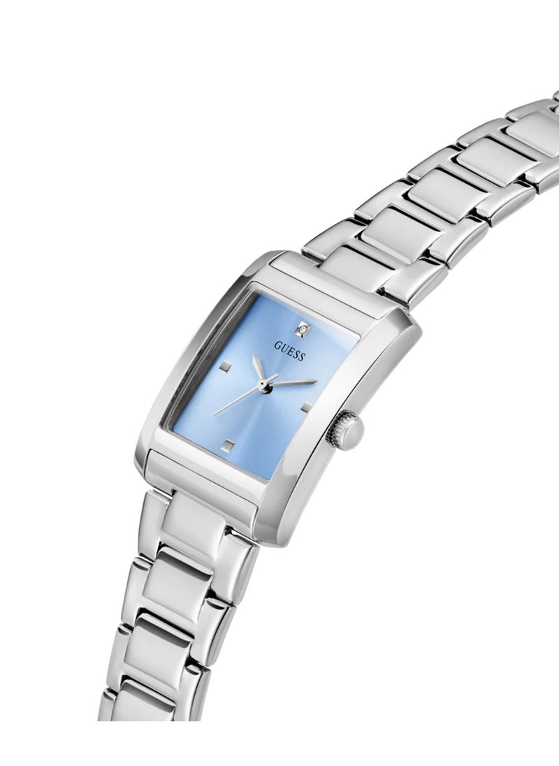 GUESS Bonnie Women's Analog Quartz Silver Tone Stainless Steel Watch GW0876L1 - 27mm  - Image 2