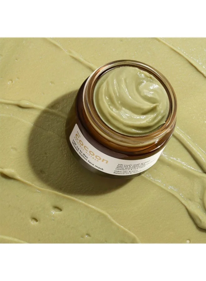 The Cocoon Original Vietnam  Winter Melon Face Mask 30ml – Skin Hydrating & Brightening Face Mask for Smoothening, Regenerating & Clarifying Skin | Oil Control & Pore Care  | Best Price UAE