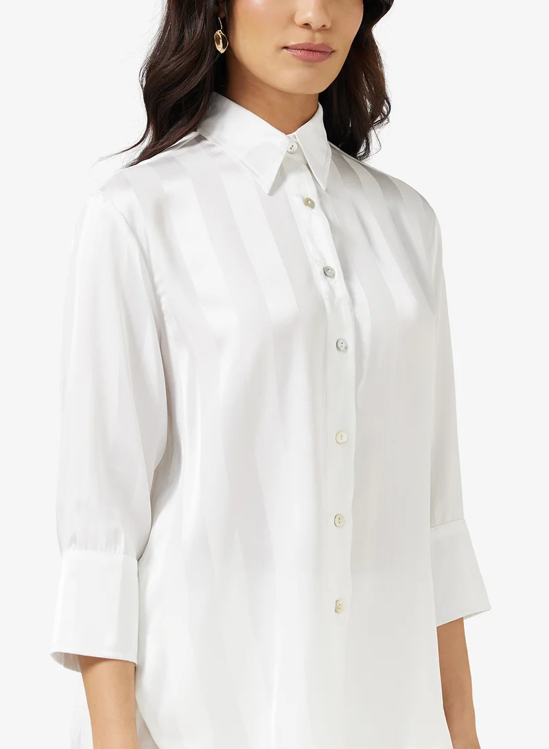 SINOIR Essential Satin Shirt