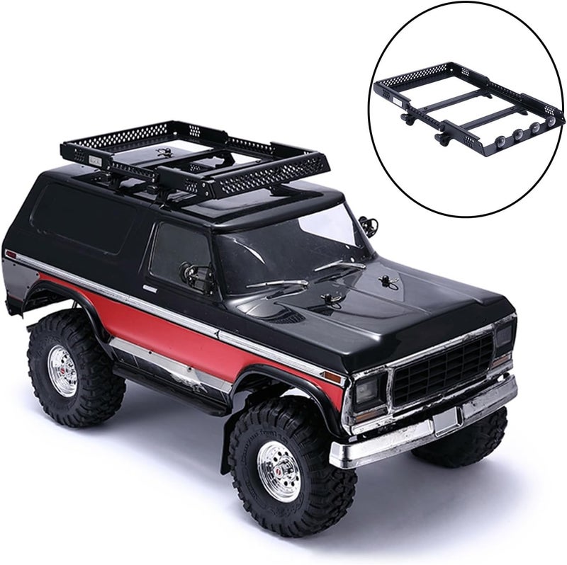 Yurefax حامل سقف معدني يوريفكس لسيارة الزحف RC 1/10 - Image 4