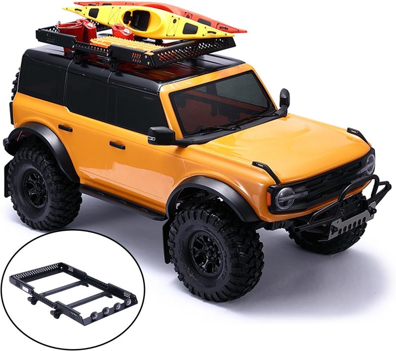 Yurefax حامل سقف معدني يوريفكس لسيارة الزحف RC 1/10 - Image 5