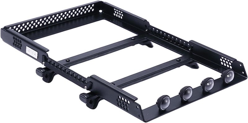 Yurefax حامل سقف معدني يوريفكس لسيارة الزحف RC 1/10 - Image 1