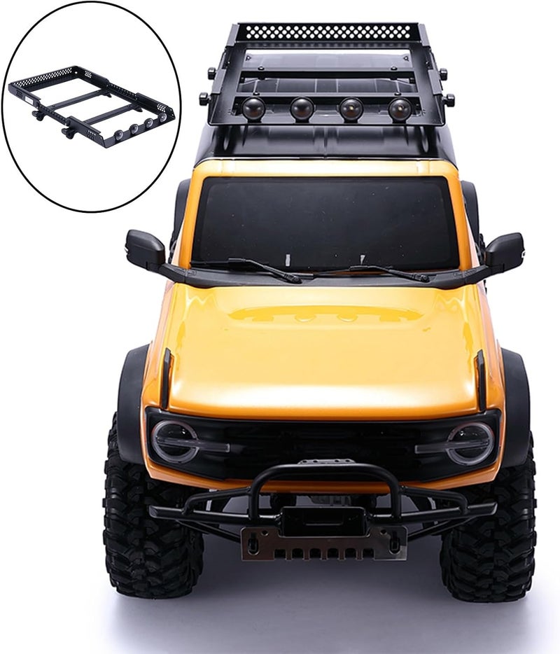 Yurefax حامل سقف معدني يوريفكس لسيارة الزحف RC 1/10 - Image 3