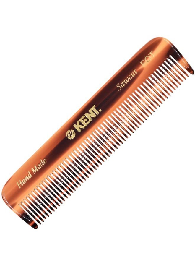 Kent FOT G Fine Tooth Comb for Men - Handmade Pocket Comb for Travel, Styling, Fine or Thinning Hair, Mustache and Beard Care (4.5") - Image 1