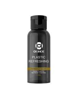 OUHOE Car Plastic Parts Refurbish Agent, Multipurpose Plastic Revitalizing Coating Agent, Durable Automotive Interior Cleaning Agent, Auto Polish And Repair Coating Renovator For Car Detailing, (30ml )  - Image 1