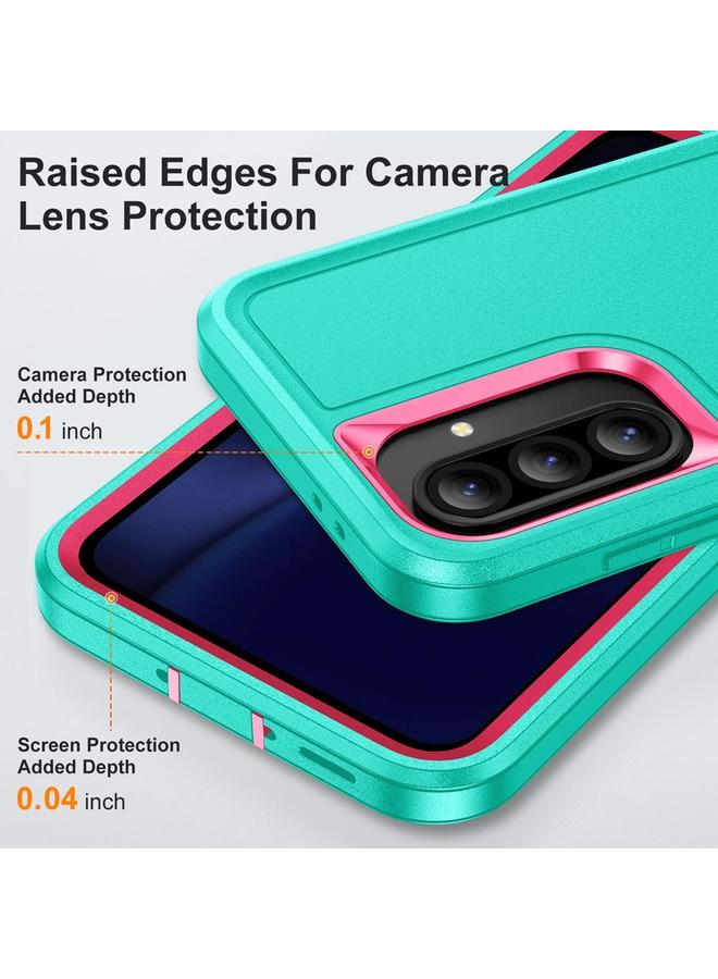 S-TOP Case For Samsung Galaxy A56 5G Rugged PC Hybrid Silicone Phone Case with Holder - Image 5