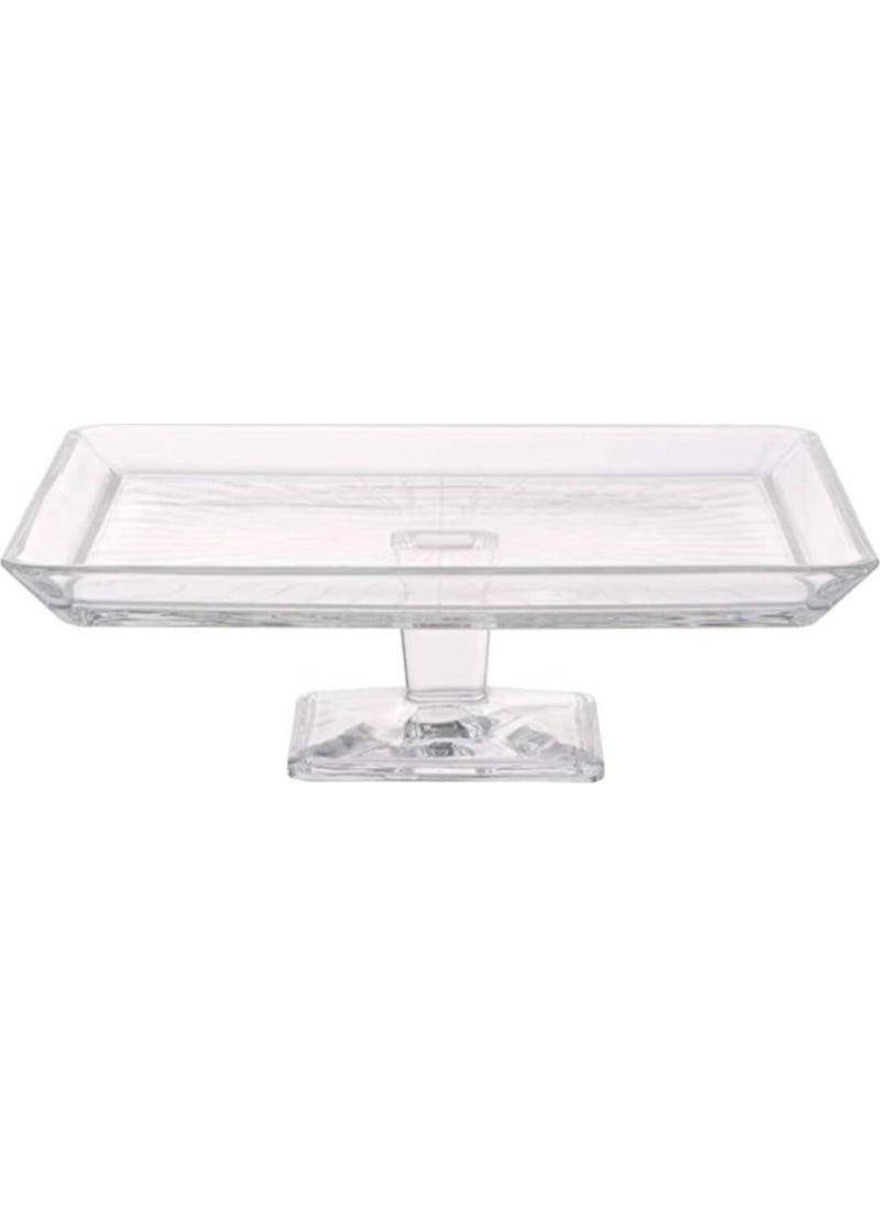 Paşabahçe Madlen Footed Cake Stand 24 x 24 cm  - Image 1