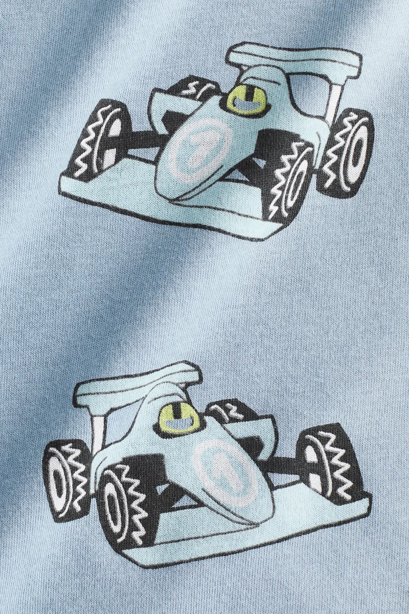 H&M Motif-detail cotton T-shirt