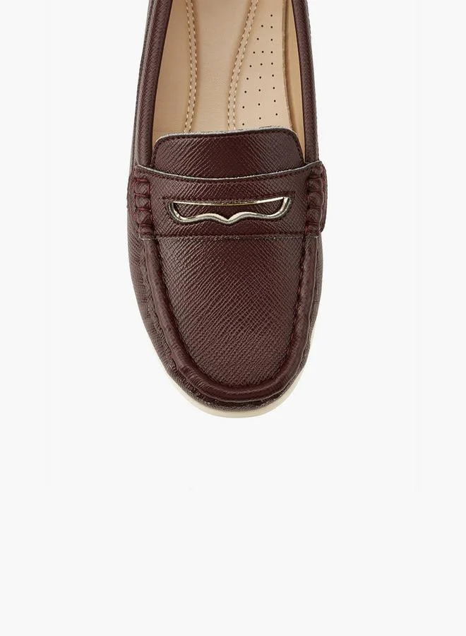 Flora Bella By Shoexpress Flora Bella Women'S Cutout Slip-On Loafers