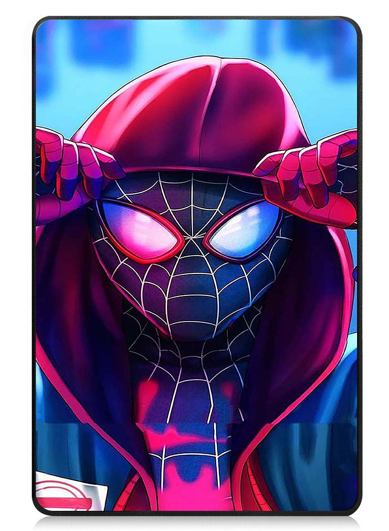 Theodor Protective Flip Case For Samsung Galaxy Tab A9 Plus With Trifold Stand Auto Wake Sleep Shockproof Cover spiderman wear hood copy - Image 1