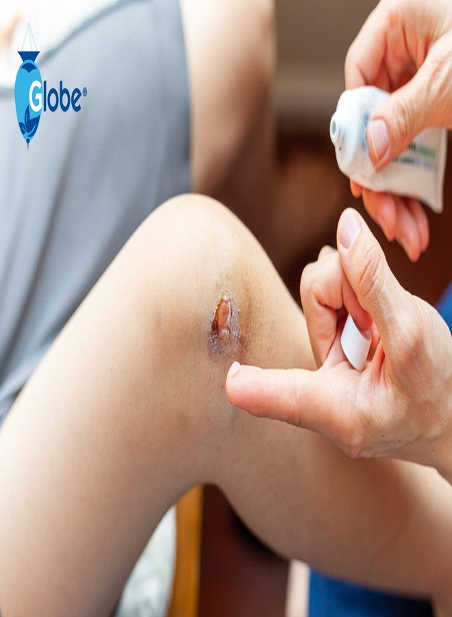 Globe (12 Pack) Triple Antibiotic First Aid Ointment 1 oz, First Aid Antibiotic Ointment, 24-Hour Infection Protection, Wound Care Treatment for Minor Scrapes, Burns and Cuts - Image 3