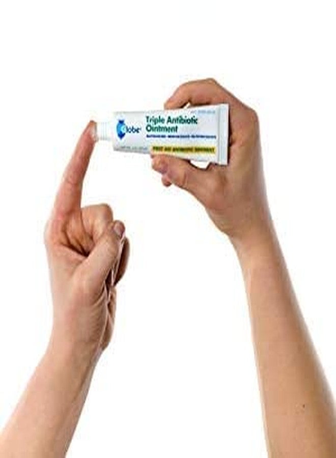 Globe (12 Pack) Triple Antibiotic First Aid Ointment 1 oz, First Aid Antibiotic Ointment, 24-Hour Infection Protection, Wound Care Treatment for Minor Scrapes, Burns and Cuts - Image 2