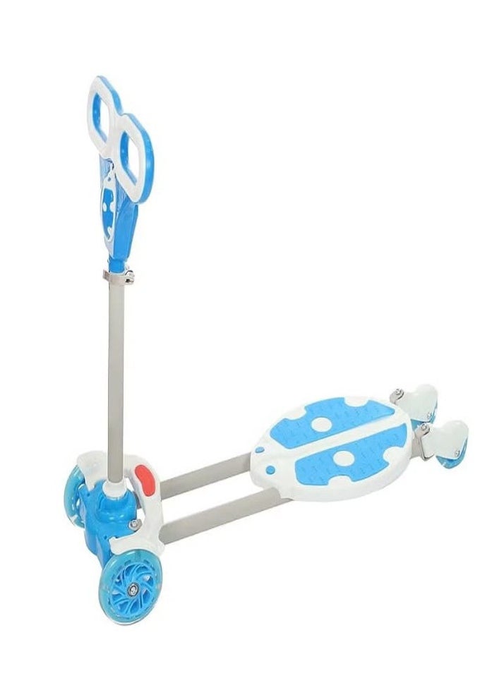 "Foldable kids scooter with adjustable height and 4 wheels | Kick scooter for indoor and outdoor fun (Blue)." - pzsku/ZAB45C2730FE63DD43C72Z/45/_/1733007674/a4e181e0-9398-4677-8bf8-03758473b401