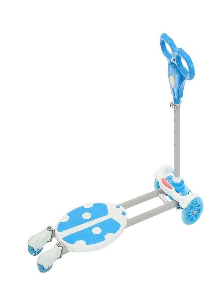 "Foldable kids scooter with adjustable height and 4 wheels | Kick scooter for indoor and outdoor fun (Blue)." - pzsku/ZAB45C2730FE63DD43C72Z/45/_/1733007714/25950981-ee89-480a-af21-d63bf708d087