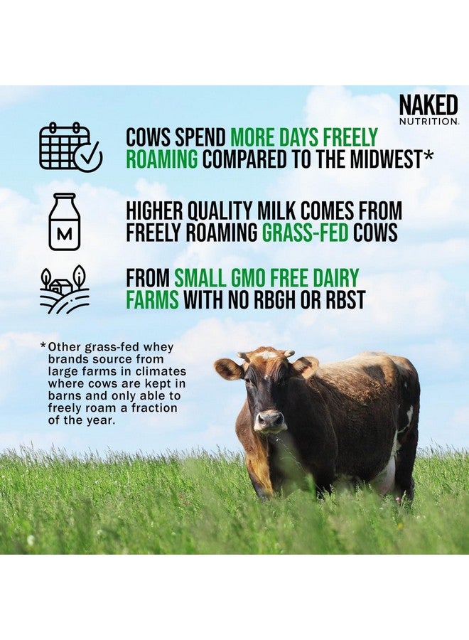 NAKED nutrition Vanilla Naked Mass - All Natural Vanilla Weight Gainer Protein Powder - 8lb Bulk, GMO Free, Gluten Free & Soy Free, No Artificial Ingredients - 1,260 Calories - 11 Servings - Image 2