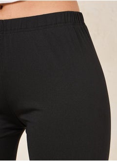 Styli طماق المحاصيل الأساسية مطاطا الخصر  - Image 3