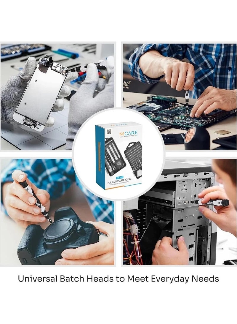 Precision Screwdriver Set - 110-in-1 Professional Electronics Repair Tool Kit - Image 4