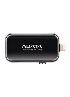 ADATA ADATA i-Memory 64GB iOS Black - AUE710-64G-CBK  - Image 1