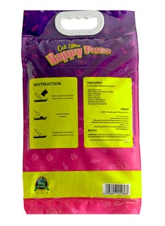HAPPY PUSS HAPPY PUSS EXTRA CLUMPING PERFUMED BENTONITE CAT LITTER 10L BABY POWDER SCENT  - Image 4