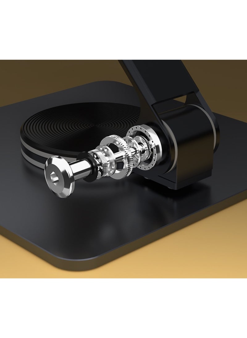 Metal iPad Stand Ultra Stable Foldable Tablet Stand Holder for Desk Adjustable Mobile Phone Holder - Image 4