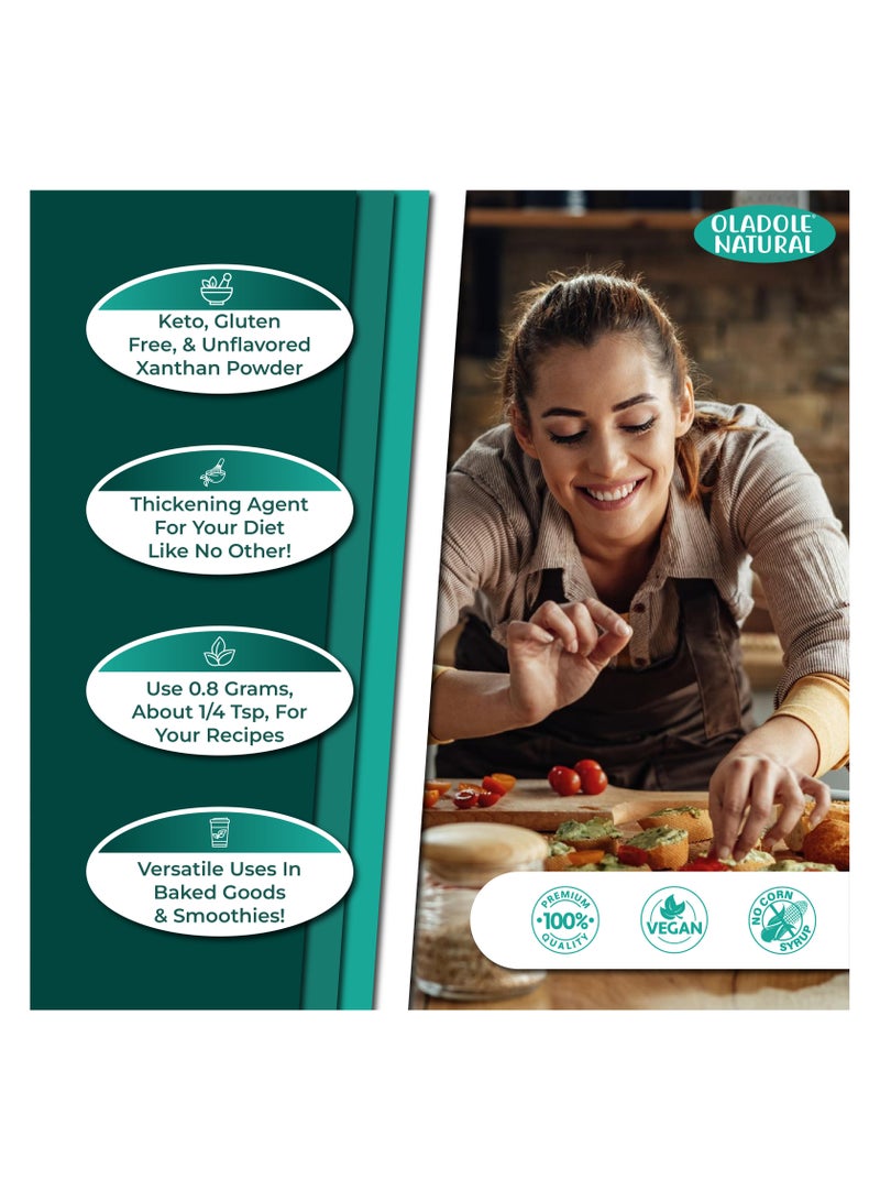 أولادول ناتشورال مسحوق صمغ الزانثان - 200 جم - Image 2