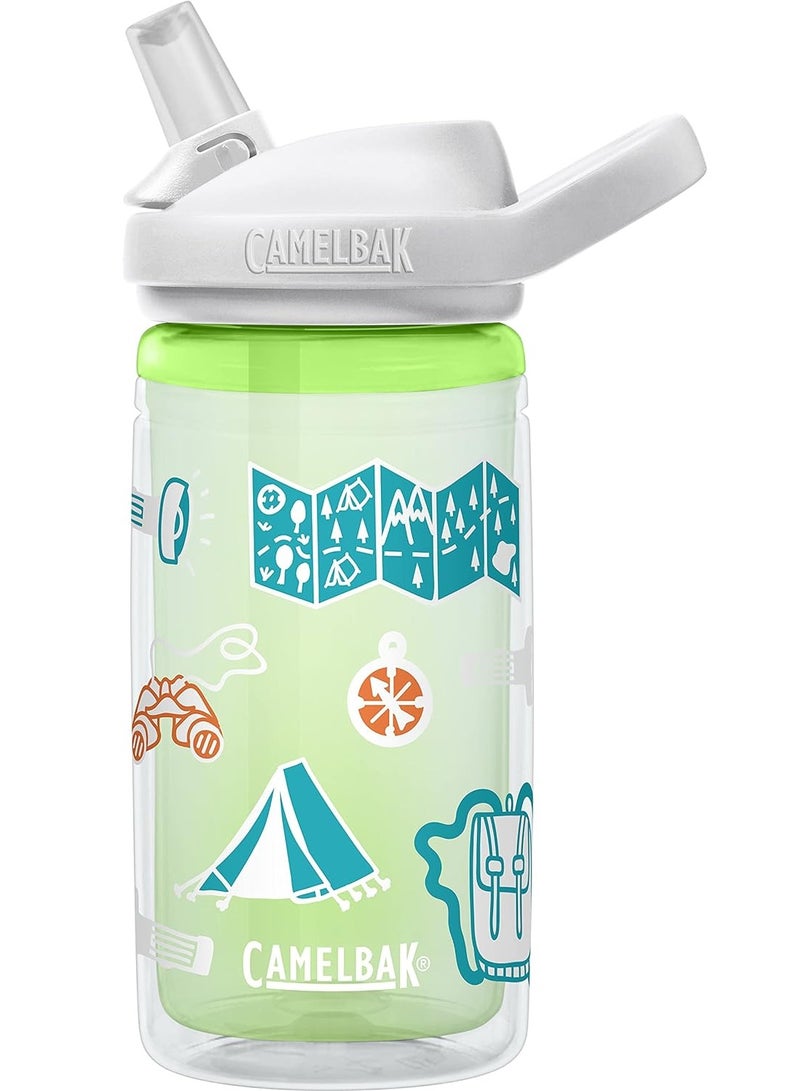 كاميلباك زجاجة إيدي + خريطة المغامرات للأطفال سعة 14 أونصة مع تجديد التريتان - Image 1