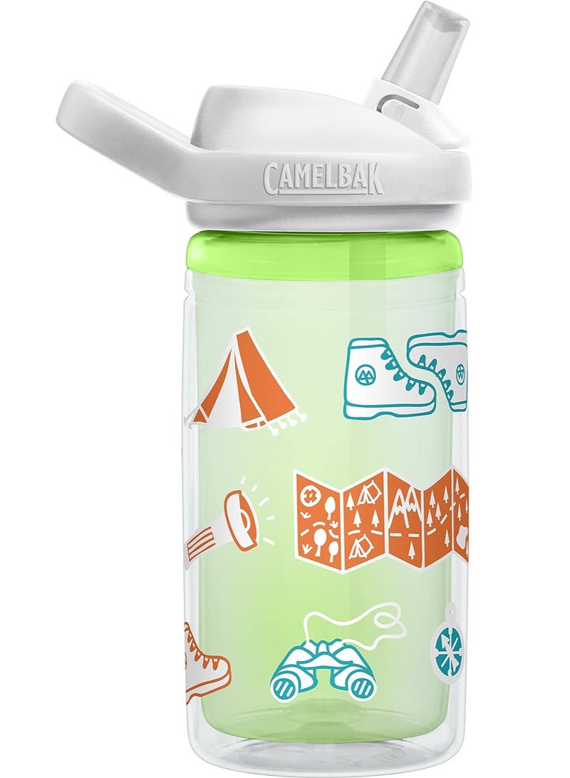 كاميلباك زجاجة إيدي + خريطة المغامرات للأطفال سعة 14 أونصة مع تجديد التريتان - Image 3