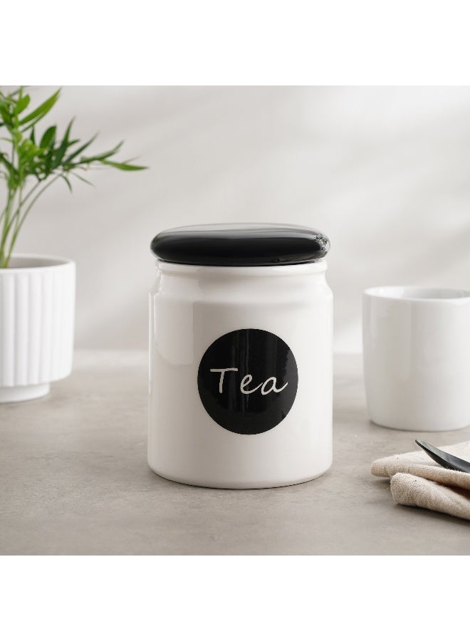 Pan Home Denzi Tea Canister 800Ml - White - Image 3