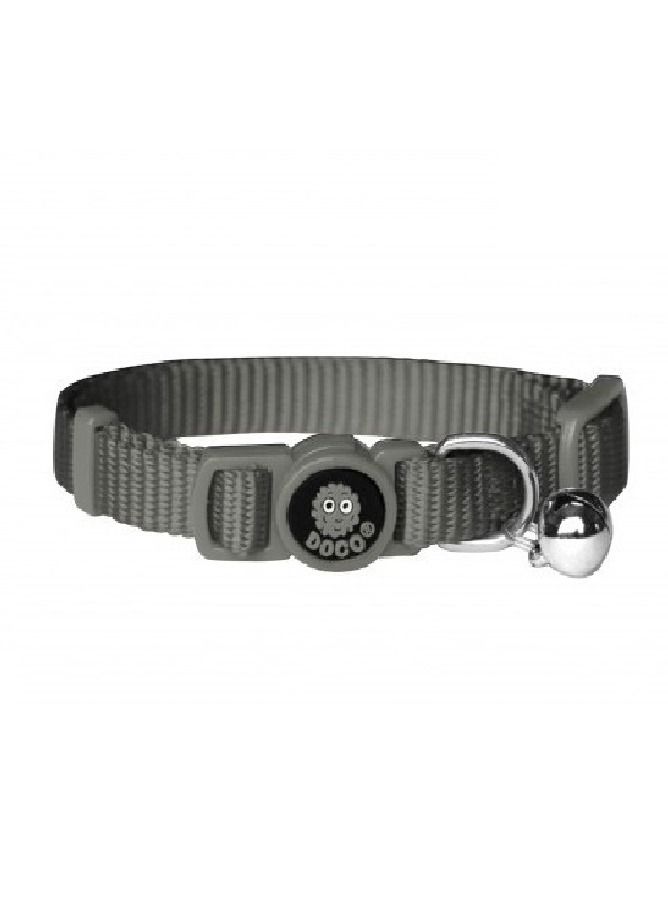 Signature Cat Collar1 X 19 - 31 Cm - XS (DCAT001) Grey