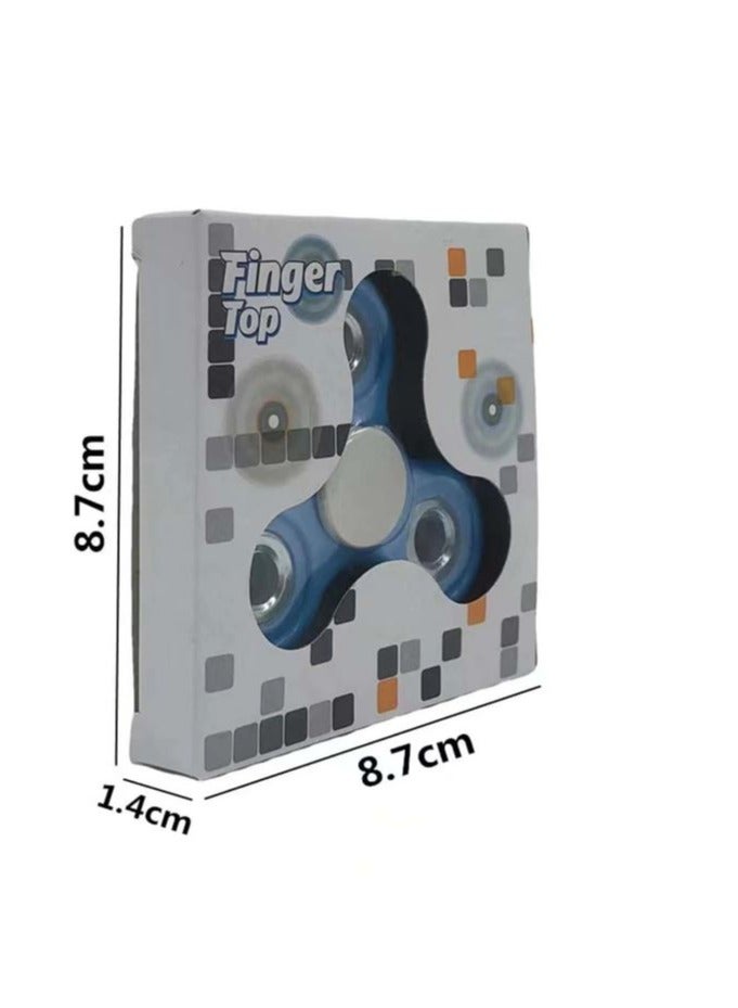 Random Color Tri-spinner & Triple Spinner Fidget Toy For Stress Relief And Fun Eid Toy - Image 3