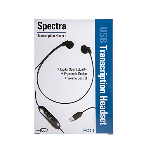 VEC Spectra USB Transcription Headset - Image 2